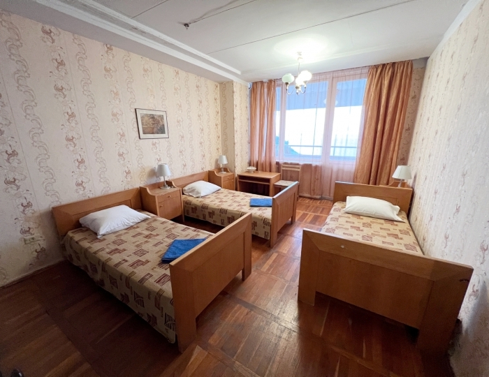 Блочный 3-местный 1-комнатный - Дом отдыха «Солнечный» Холодная Речка