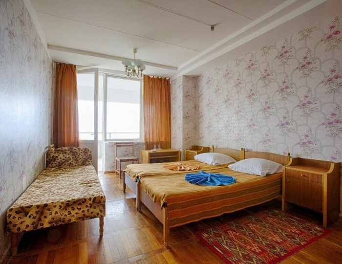 Блочный 3-местный 1-комнатный - Дом отдыха «Солнечный» Холодная Речка