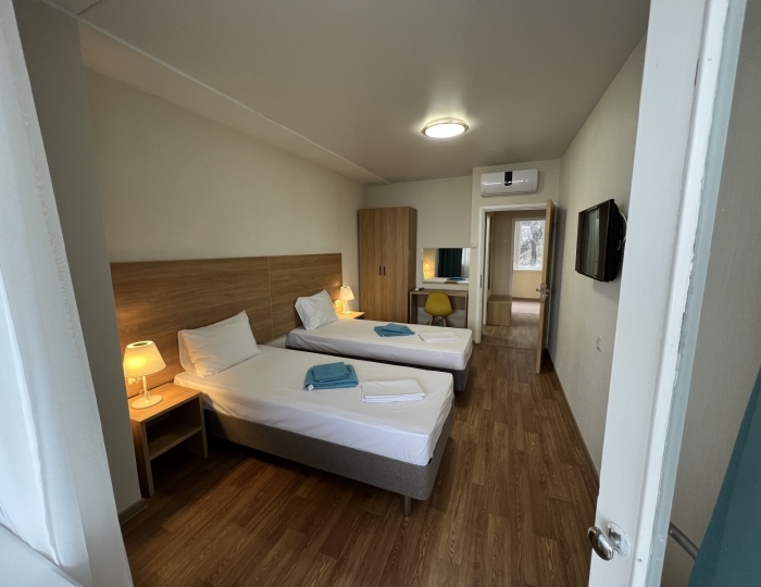 Блочный улучшенный 2-местный 1-комнатный - Дом отдыха «Солнечный» Холодная Речка