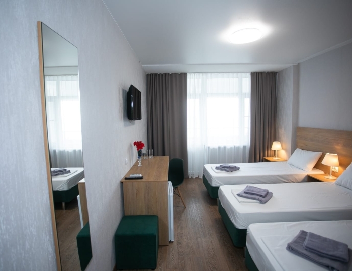 Улучшенный 3-местный 1-комнатный - Дом отдыха «Солнечный» Холодная Речка